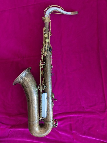 Solid silver neck ref tenor - neck, 54