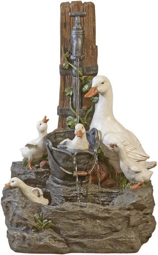 Duck 60cm water feature - duck,