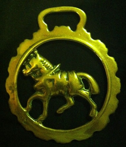 Vintage trotting harness horse - vintage,