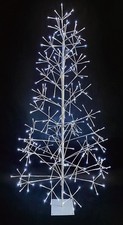 Pre-Lit Twig Christmas 186 Cool LEDs SHATCHI Birch Tree Xmas Decoration - 150 cm