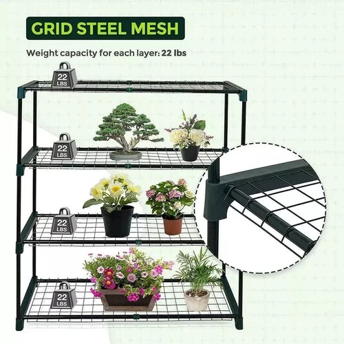 Greenhouse shelving staging - greenhouse, &