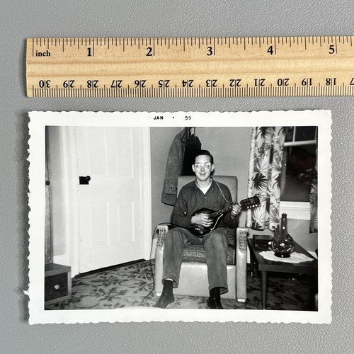 Vintage 1959 photo man - 1959,