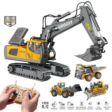 Heavy Excavator Truck Dumper Digger Bulldozer Toys Remote Control Engineering UK