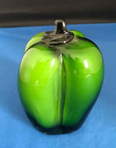 Hand blown glass - blown, paperweight