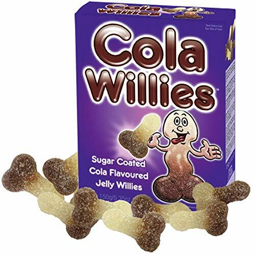 Cola flavoured jelly willies - jelly,