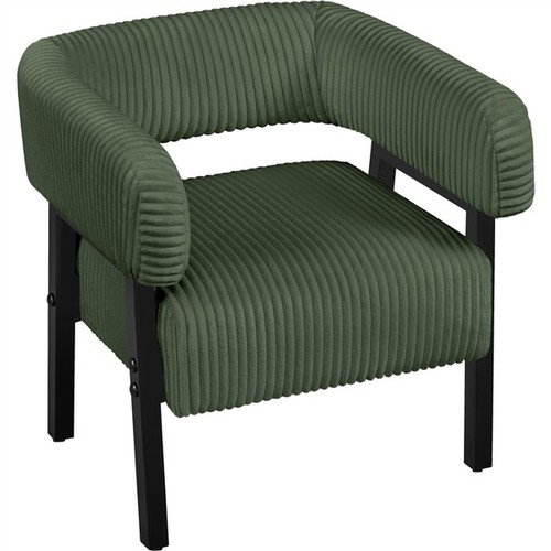 Upholstered corduroy barrel - corduroy,