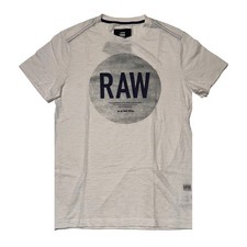 G-STAR Men's White Rutler Tee