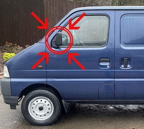 Suzuki carry wing mirror - suzuki,