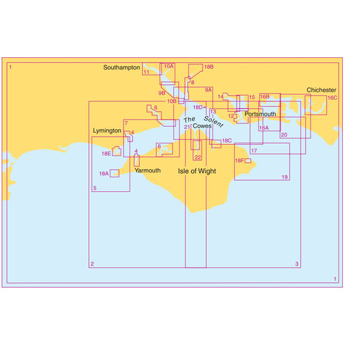 Admiralty small craft charts - small,