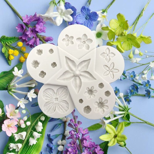 Flower silicone cake - flower,