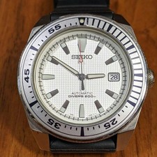 SEIKO 7S35-00B0 White Samurai