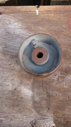 Stationery engine flat belt - engine,