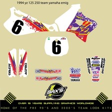 1994 Yamaha Yz 125 Yz250 Team