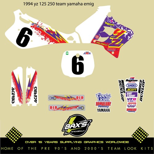 1994 yamaha 125 - yz, team