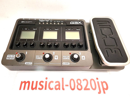 Zoom g3x multi - g3x, guitar