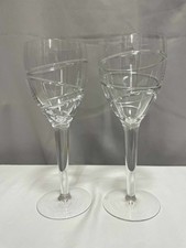 Pair Of Stuart Crystal Jasper