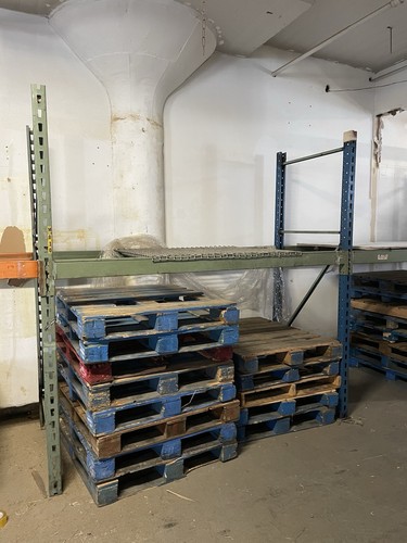 Used warehouse pallet racks - warehouse,