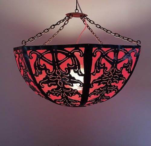 Vintage french umbrella shade - vintage,