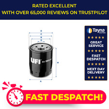 Oil Filter fits MITSUBISHI LANCER 1990 on UFI MD135737 MD332687 MD360935 Quality