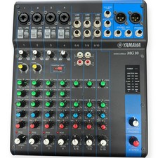 Yamaha MG10 10 Channel Analog Mixer (WMP014921)