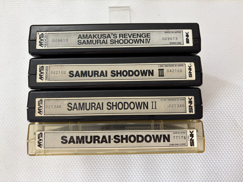 Snk neo geo mvs lot - snk, samurai