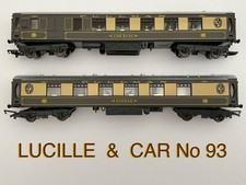 Hornby    Pullman Coaches     " Car No.93 “ & “ LUCILLE “    NEW