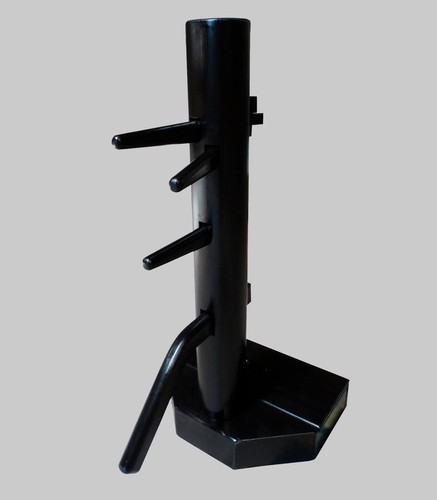 Wing chun wooden dummy with - wing,