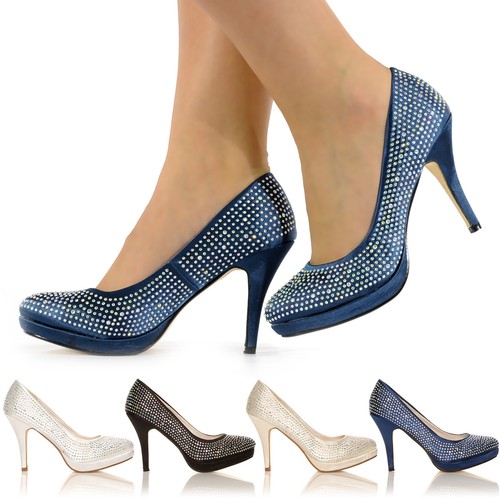 Womens ladies stiletto - stiletto, heel