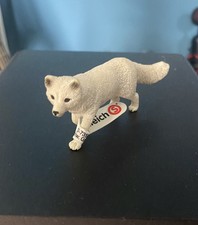 Schleich - Retired - Arctic Fox 14638 - 2010 - Mint + Tag - Rare