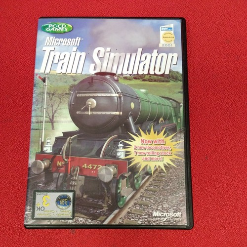 Microsoft train simulator game - train,