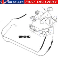 Pair Power Steering Pipes Hose Fit For Land Rover Discovery 2 Td5 & V8 QEP000082