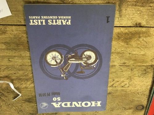 Honda pf50 pf50m genuine - honda,
