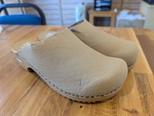 Blemished Item (066) - Sanita Vegor Vegan Wooden Clogs - Nature, 39 EU
