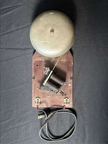 Antique school bell - school, cast