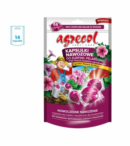 Fertilizer capsules for