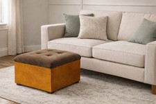 Vintage Sherborne Pouffe