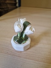 Aynsley White Rose  Flower