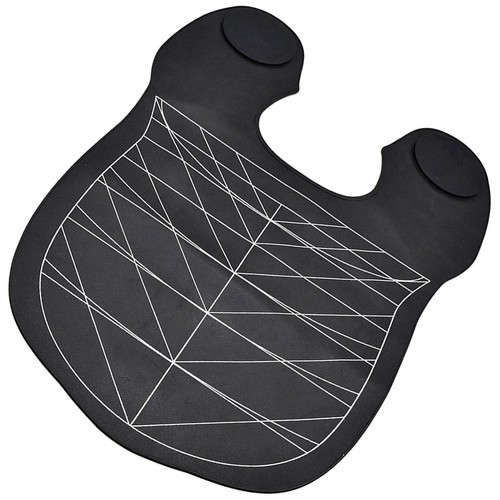 Rubber salon barber cape - rubber,