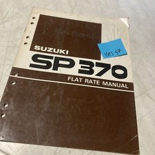 Suzuki SP370 Motorcycle Timing