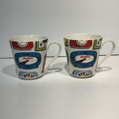 Cath kidston clock print mugs - cath,