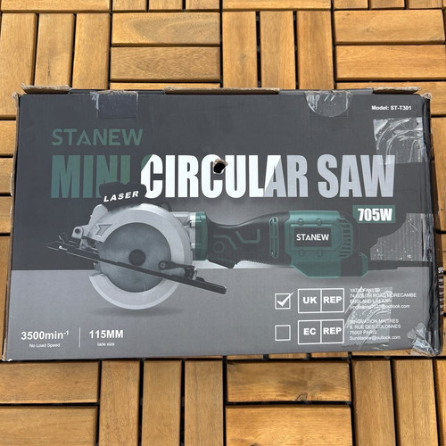 Stanew mini circular - circular, laser