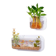 Clear Plastomer Wall Fish Bowl