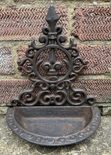 Victorian cast iron wall