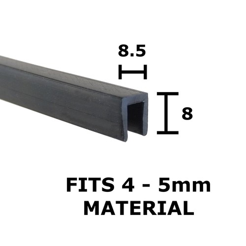 Small rubber square - small, u
