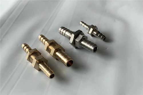 Stainless steel brass barb - steel,