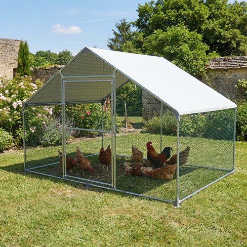 Walk chicken coop - in,