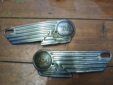 Early Bsa Metal Tank Badges 