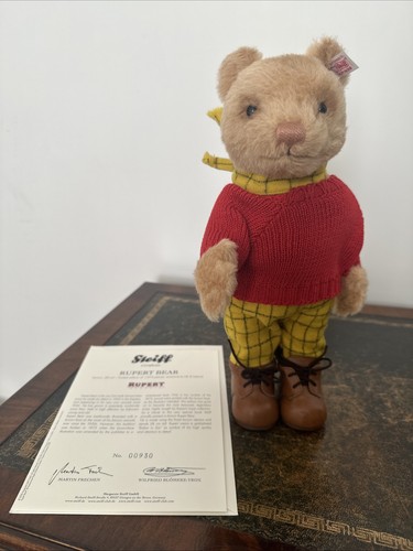 Steiff rupert brown - steiff, bear