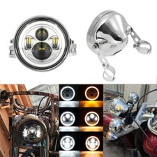 For Kawasaki VN Vulcan 500 750 800 900 1700 7"inch LED Headlight Housing Bracket