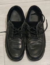 Clarks Rampart Go GTX Gore-Tex Mens Waterproof Black Leather Shoes UK 10.5 G